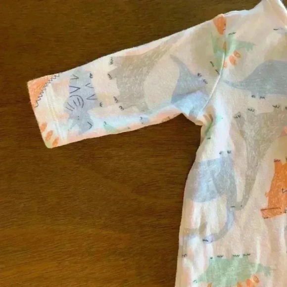 3 MONTHS ~ Carter's Baby Fleece Footed Sleeper Pajamas PJs LOT Of 3 - Picture 10 of 15